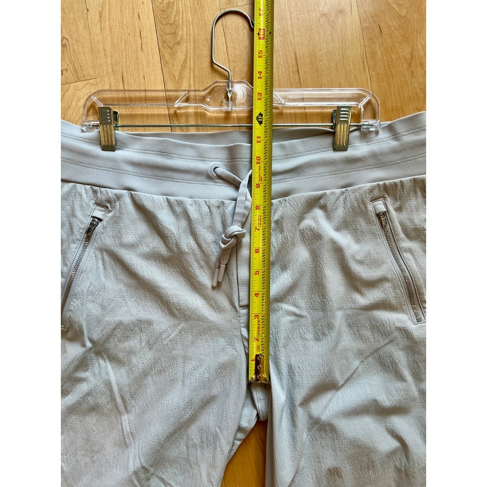 Athleta Women Trekkie North Jogger 16 Grey Activewear Hiking Travel Zip - Picture 4 of 9